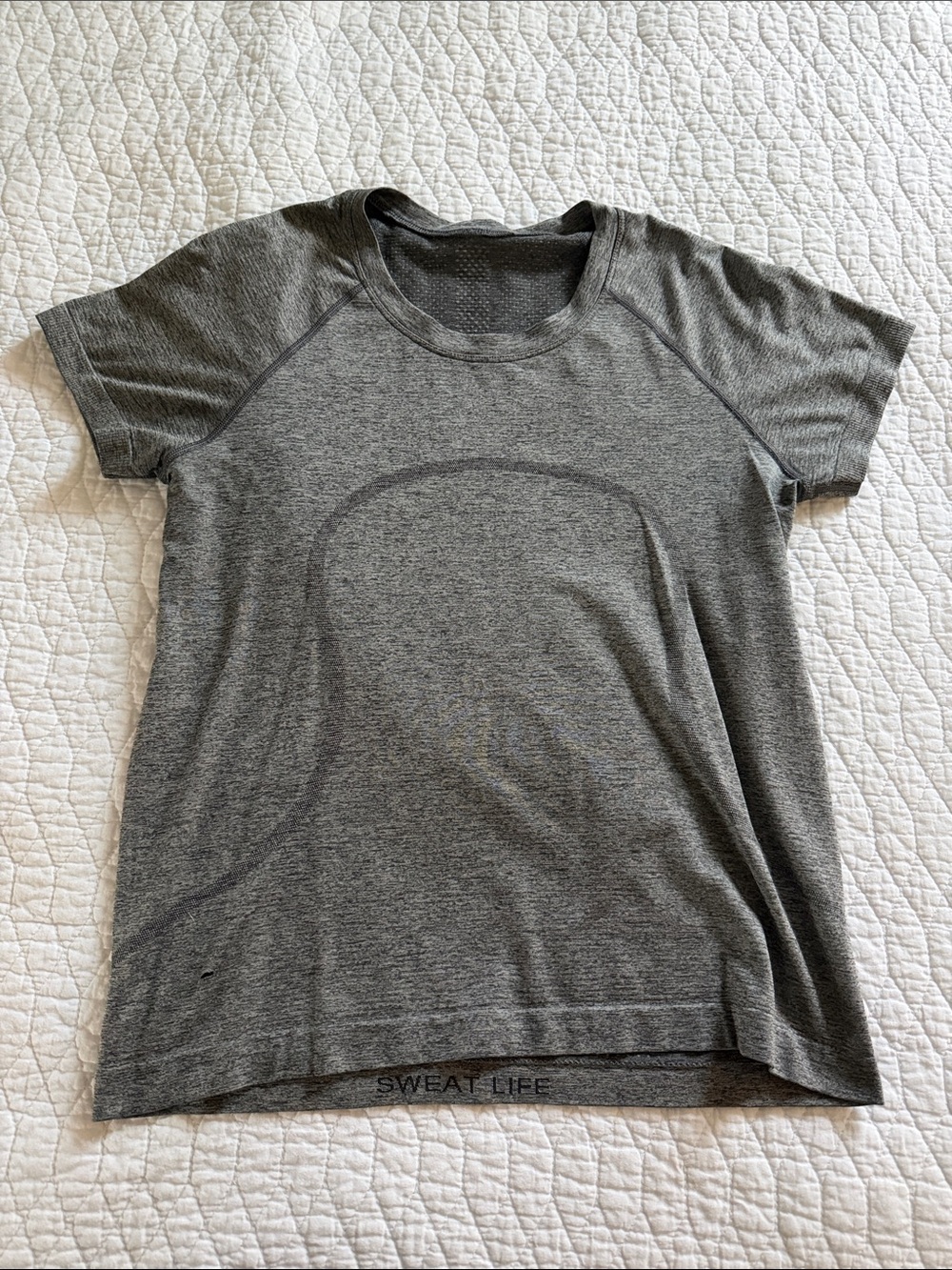 lululemon athletica Heather Gray Short-Sleeve Performance Tee